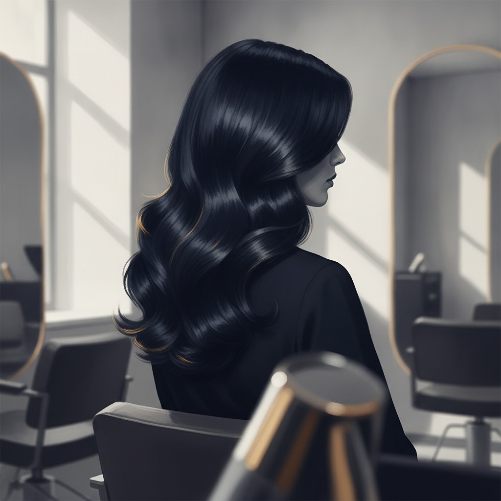 モードなヘアスタイルのイメージ