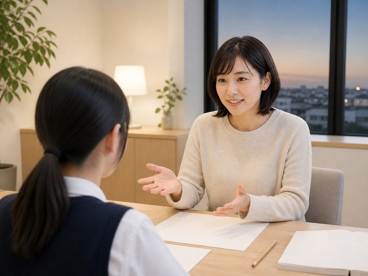 個別指導のようす