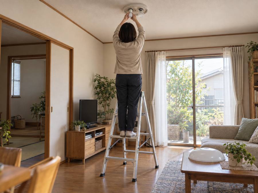 電球の交換