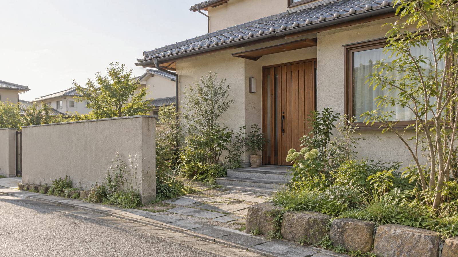 阪南市の住宅街